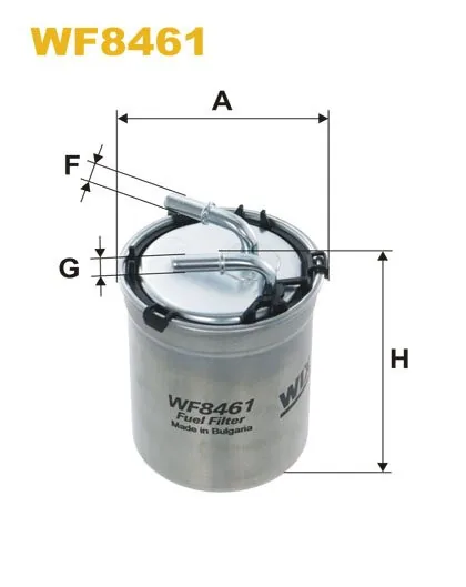 WIX WF8461, топливный фильтр