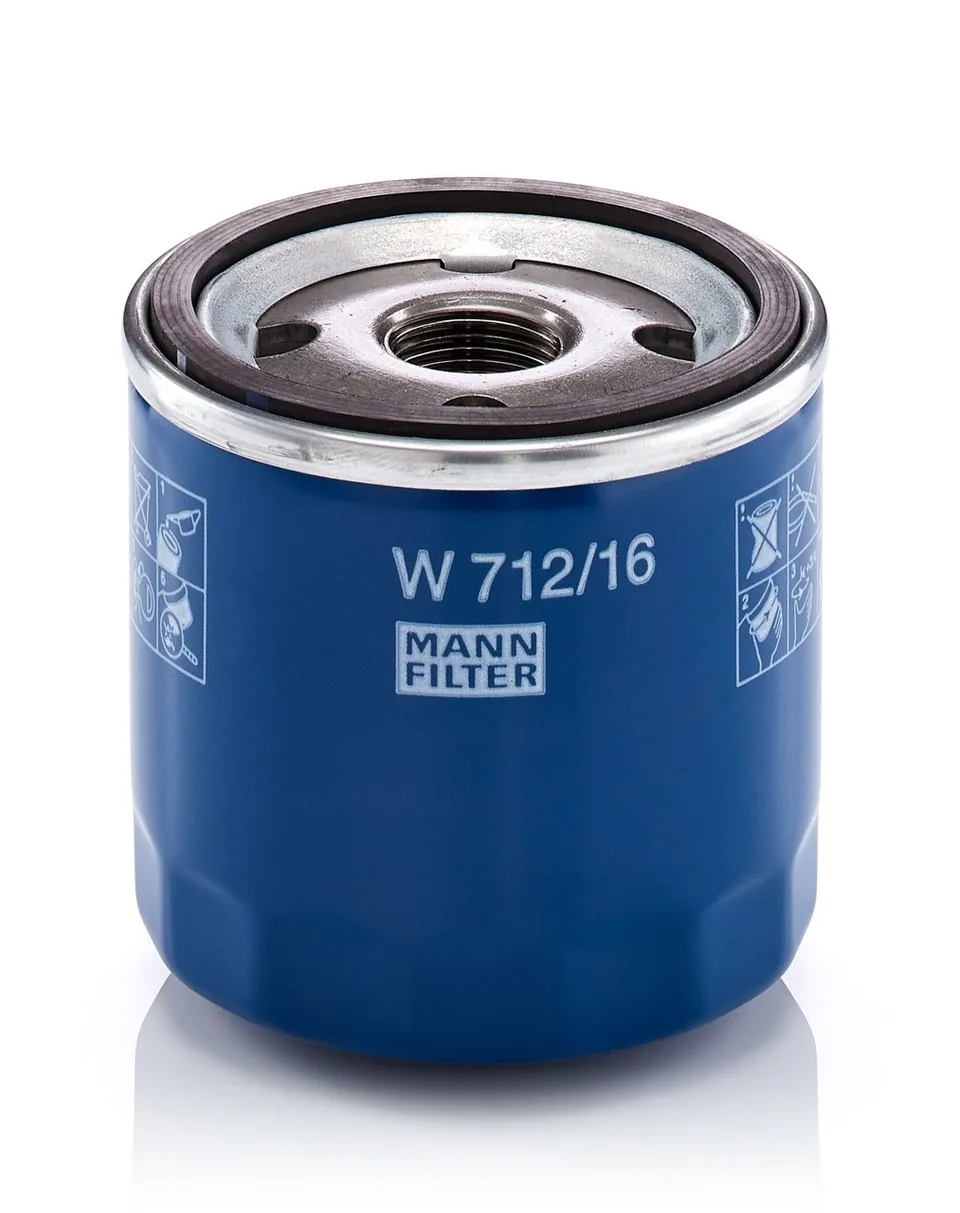MANN W 712/16, масляный фильтр