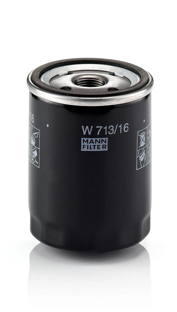 MANN W 713/16, масляный фильтр