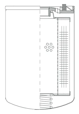 WIX A03A10G9, гидравлический фильтр