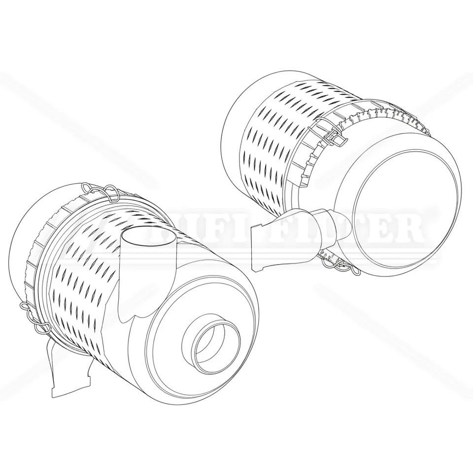 HIFI SAH 02C08ADP008, воздушный фильтр